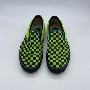 checkered shoes